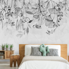 Artgeist Fotótapéta - Foggy Nature - Grey 100x70 tapéta, díszléc és más dekoráció