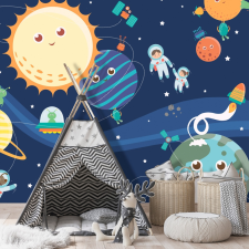 Artgeist Fotótapéta - Happy Planets 300x210 tapéta, díszléc és más dekoráció