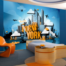 Artgeist Fotótapéta - New York - welcome 350x245 tapéta, díszléc és más dekoráció