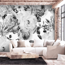 Artgeist Fotótapéta - Sentimental Garden (Black and White) 350x245 tapéta, díszléc és más dekoráció