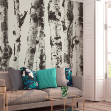 Artgeist Fotótapéta - Stately Birches - First Variant 100x70 tapéta, díszléc és más dekoráció