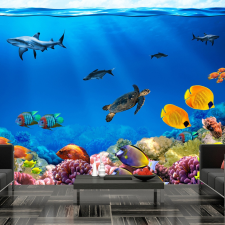 Artgeist Fotótapéta - Underwater kingdom 350x245 grafika, keretezett kép