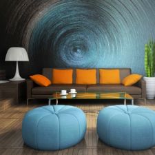 Artgeist Fotótapéta - Water swirl tapéta, díszléc és más dekoráció