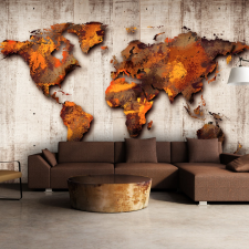 Artgeist Fotótapéta - World of Bronze térkép
