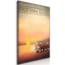 Artgeist Kép - California Beaches (1 Part) Vertical 40x60 grafika, keretezett kép