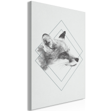 Artgeist Kép - Clever Fox (1 Part) Vertical 40x60 grafika, keretezett kép