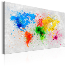 Artgeist Kép - Expressionism of the World térkép