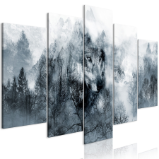 Artgeist Kép - Mountain Predator (5 Parts) Wide grafika, keretezett kép