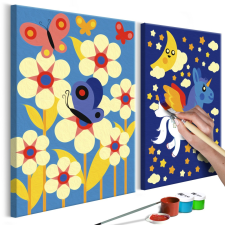 Artgeist Kifestő - Butterfly & Unicorn térkép