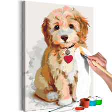 Artgeist Kifestő - Dog (Puppy) térkép