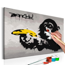 Artgeist Kifestő - Monkey (Banksy Street Art Graffiti) térkép