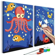 Artgeist Kifestő - Ocean Animals térkép