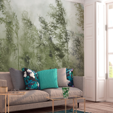 Artgeist Öntapadó fotótapéta - Tall Grasses - Green 98x70 tapéta, díszléc és más dekoráció