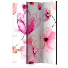 Artgeist Paraván - Pink Flowers [Room Dividers]-3 részes 135x172 bútor