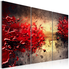 Artgeist Vászonkép - Red splash 90x60 grafika, keretezett kép