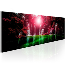 Artgeist Vászonkép - Ruby Waterfalls 150x50 grafika, keretezett kép