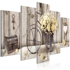 Artgeist Vászonkép - Secret Bouquet (5 Parts) Wide 100x50 grafika, keretezett kép