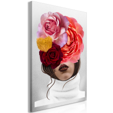 Artgeist Vászonkép - White Turtleneck (1 Part) Vertical 60x90 grafika, keretezett kép