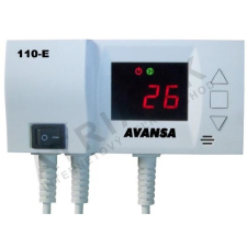 ARTIA E110 Szivattyú vezérlés hőmérséklet kapcsoló vezérlő 230V 50Hz fűtésszabályozás