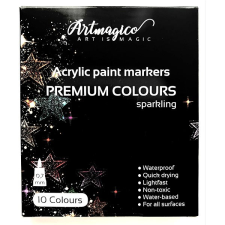 Artmagico akril filctoll extra vékony hegy, csillogó filctoll, marker