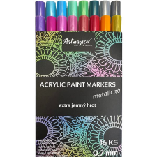 Artmagico Akrylový popisovač s extra jemným hrotem metalické filctoll, marker