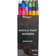 Artmagico Akrylový popisovač s jemným hrotem (1 mm) 24 ks filctoll, marker