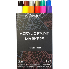 Artmagico akrylový popisovač se středním hrotem (2 mm) 12 ks filctoll, marker