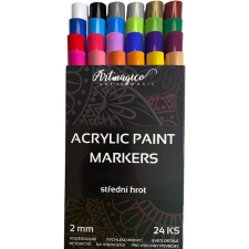 Artmagico Akrylový popisovač se středním hrotem (2 mm) 24 ks filctoll, marker