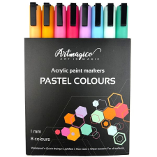 Artmagico akrylové popisovače s jemným hrotem - pastelové - 8 ks filctoll, marker
