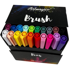 Artmagico Brush pens 20 ks základních barev filctoll, marker