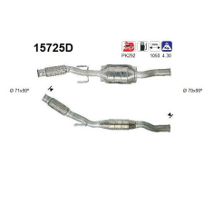 AS katalizátor AS 15725D autóalkatrész