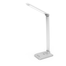 Asalite LED Asztali Lámpa dimmerelhető 7W (450 lumen) CCT Wireless USB ezüst világítás