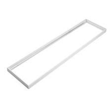Asalite LED panel kiemelő, falonkívüli beépítőkeret (120x30x6cm) lapraszerelt, fehér világítás