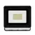 Asalite LED reflektor (10W/120°) - fekete - 6500K