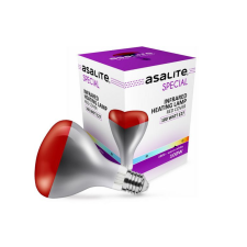 Asalite Lighting Kft. Asalite Infra Izzó Piros R125 E27 100W 2800K izzó