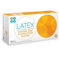 ASAP púdermentes latex kesztyű M-es, 100db (8590786225558)