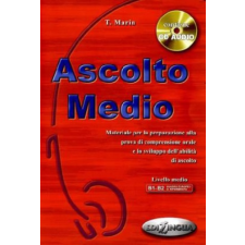  ASCOLTO MEDIO LIBRO DELLO STUDENTE + CD – Telis Marin idegen nyelvű könyv