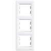  ASFORA Hármas keret, függőleges, fehér ( Schneider Electric EPH5810321 )
