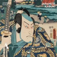  Ashmolean Museum: Japanese Kabuki Wall Calendar 2026 (Art Calendar) (Kalendář/Diář) naptár, kalendárium