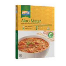 Ashoka készétel, aloo matar, 280g konzerv