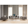ASIR Design 2 személyes kanapé Rococo 197 cm antracit