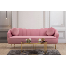 ASIR Design 3 személyes kanapé Adalia 215 cm órózsaszín bútor