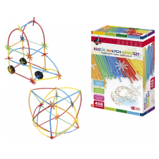 ASKATO Little Straws 408 darabos építőjáték készlet (112497) készségfejlesztő