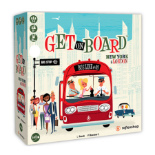 Asmodee GET ON BOARD New York és Londn társasjáték társasjáték