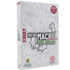 Asmodee MicroMacro Crime City: Full House társasjáték (PEGMMCC2) (PEGMMCC2) társasjáték