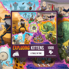 Asmodee Puzzle játék 1000 darabos Exploding Kittens - A Tinkle in Tim puzzle, kirakós