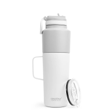 Asobu Twin Pack 900ml Termosz bögrével - Fehér (TWP33 WHITE) termosz