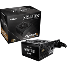 Asrock 550W CL-550B Challanger 80+ Bronze Tápegység (CL-550B) tápegység