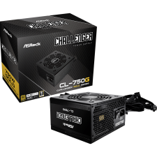 Asrock 750W CL-750G Challanger 80+ Gold Tápegység (CL-750G) tápegység