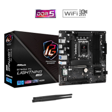 Asrock Alaplap S1700 B760M PG LIGHTNING WIFI INTEL B760, mATX alaplap